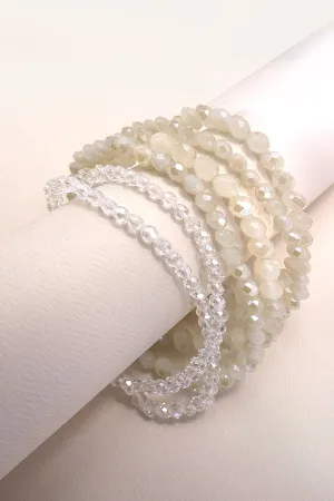The Nadine 7 Piece Beaded Bracelet Set