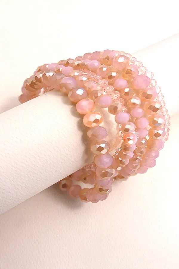 The Nadine 7 Piece Beaded Bracelet Set
