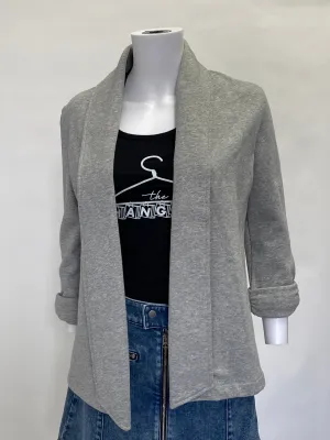 Theory Grey Sweatshirt Blazer 'ASHBEY'