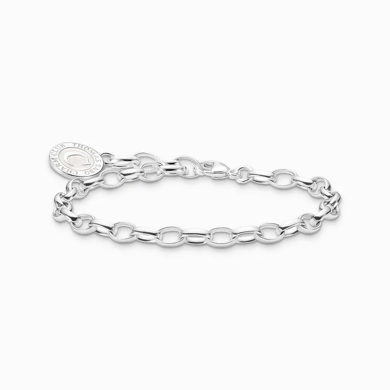 Thomas Sabo Charm Bracelet - White Charmista Coin