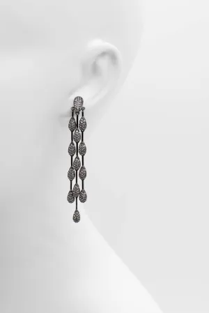 Three Strand Chandelier Earring
