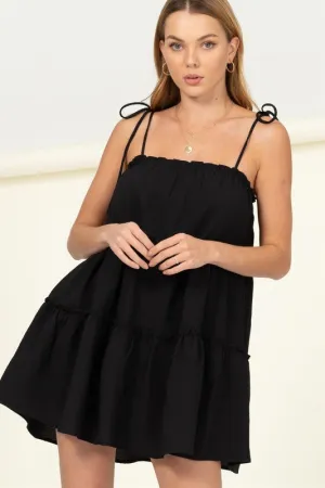 Tiered Mini Dress
