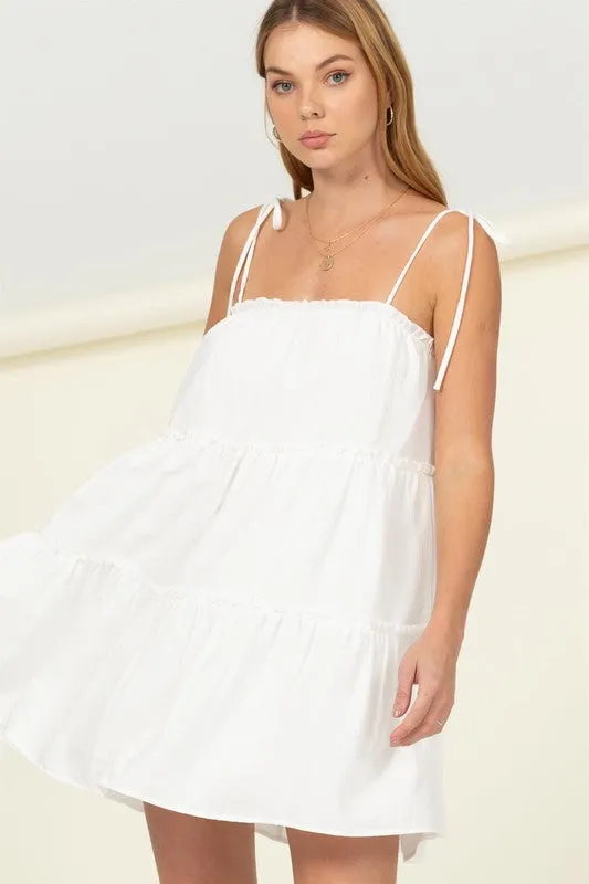 Tiered Mini Dress