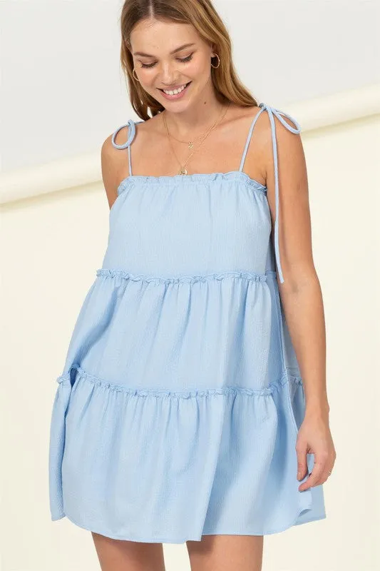 Tiered Mini Dress