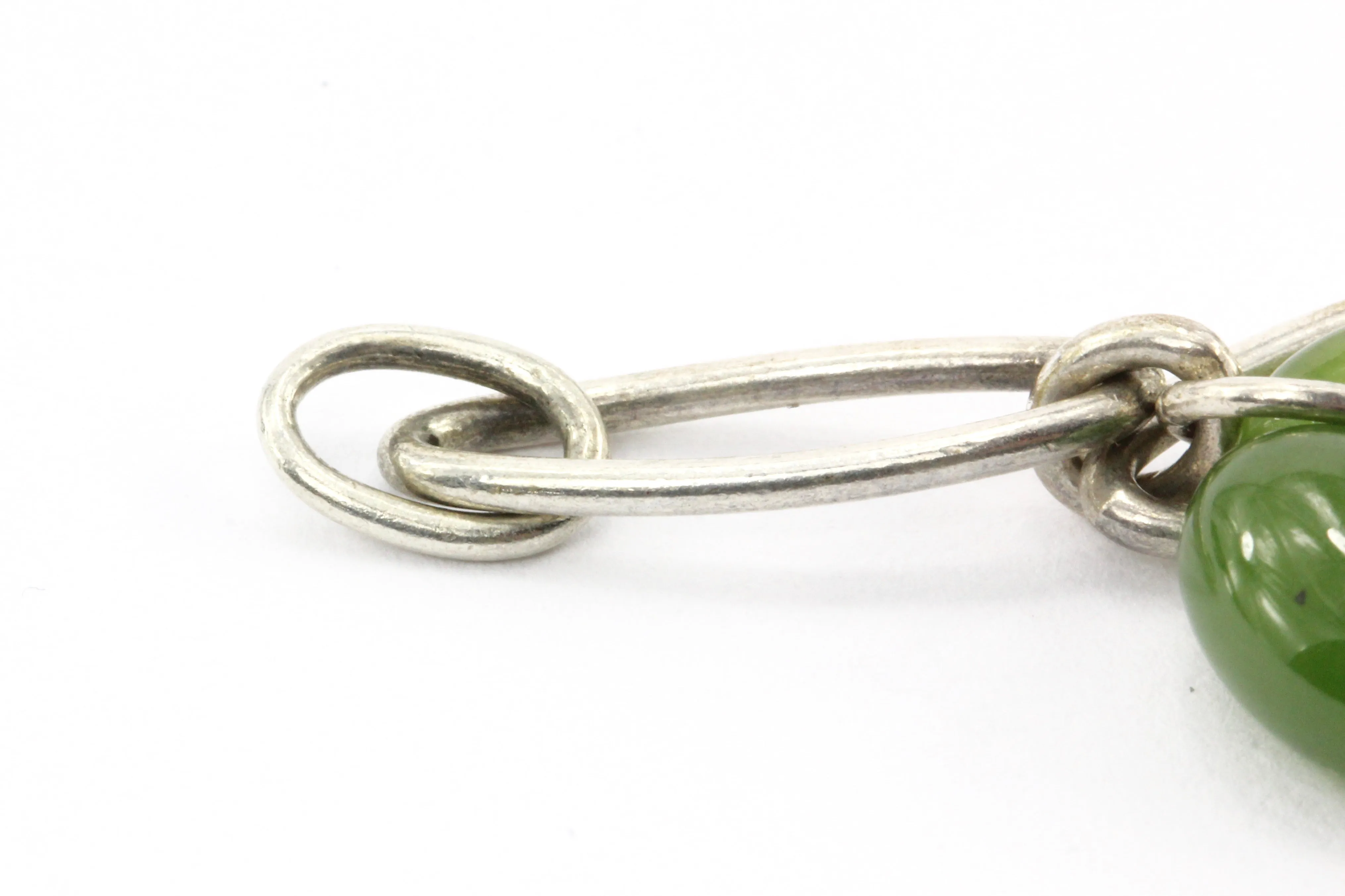 Tiffany & Co. Sterling Silver Multistage Five Charm Bracelet