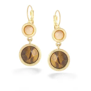 TIGER EYE  EARRINGS #191RD3601