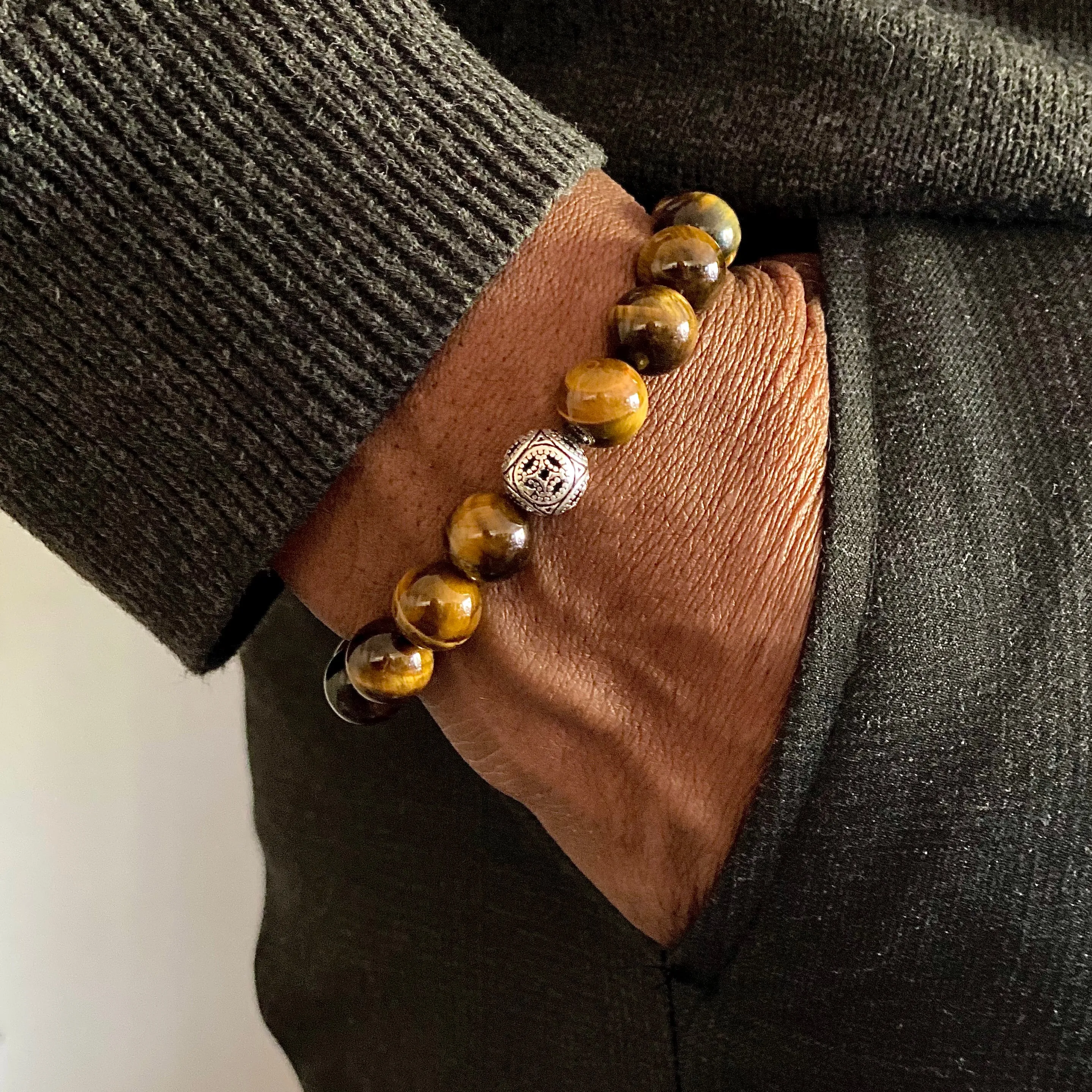 Tiger's Eye Silver