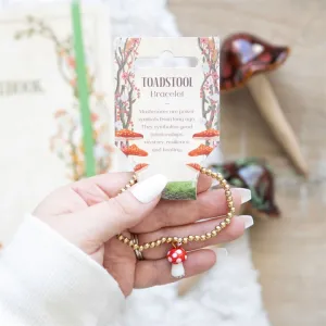 Toadstool Charm Bracelet