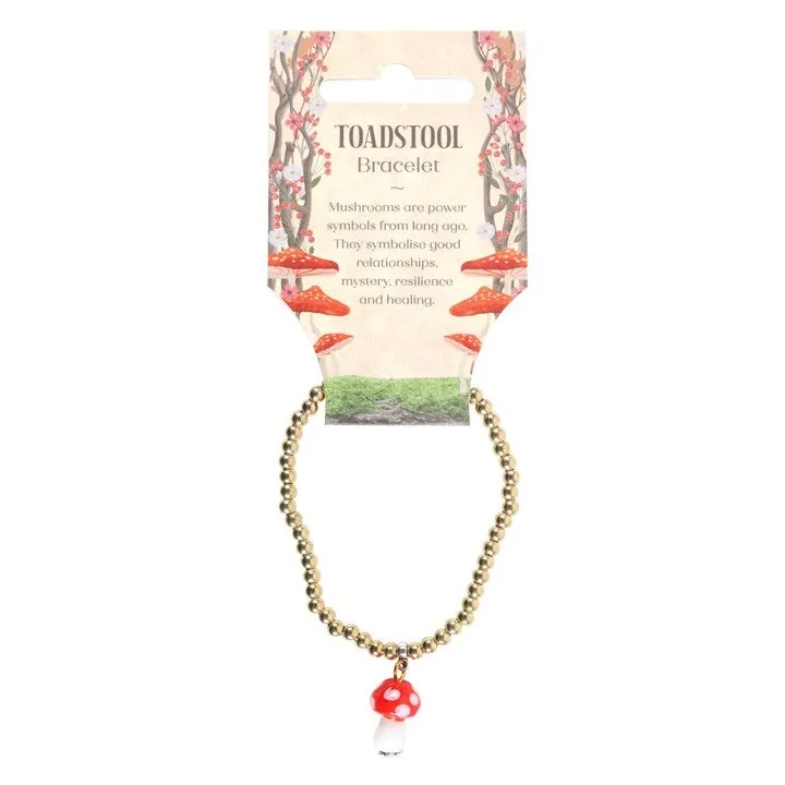 Toadstool Charm Bracelet
