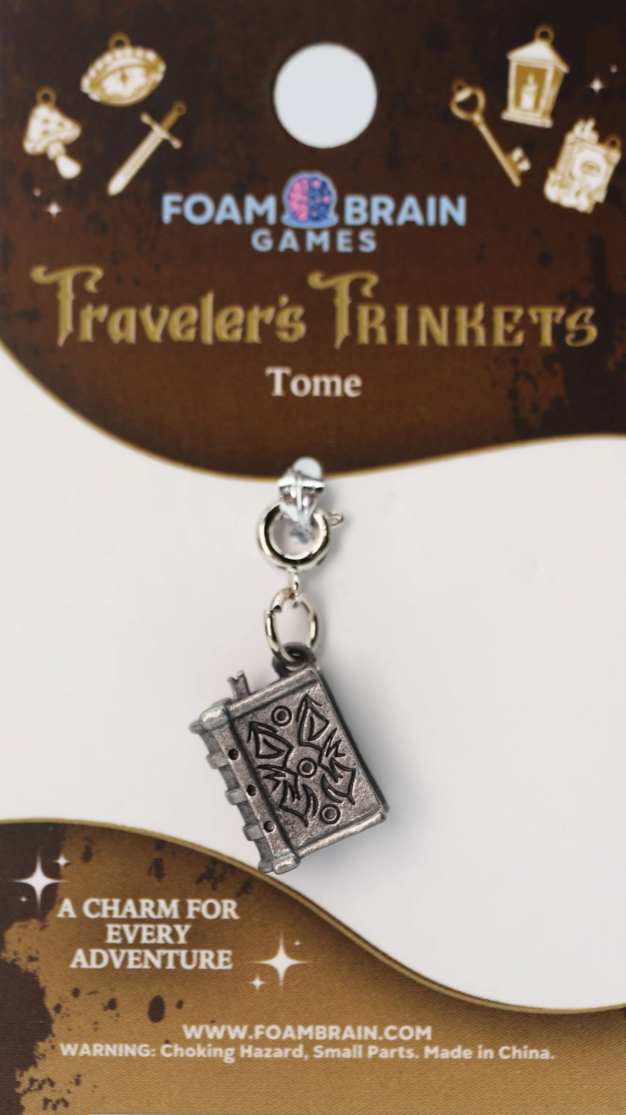 Traveler's Trinkets: Tome Charm