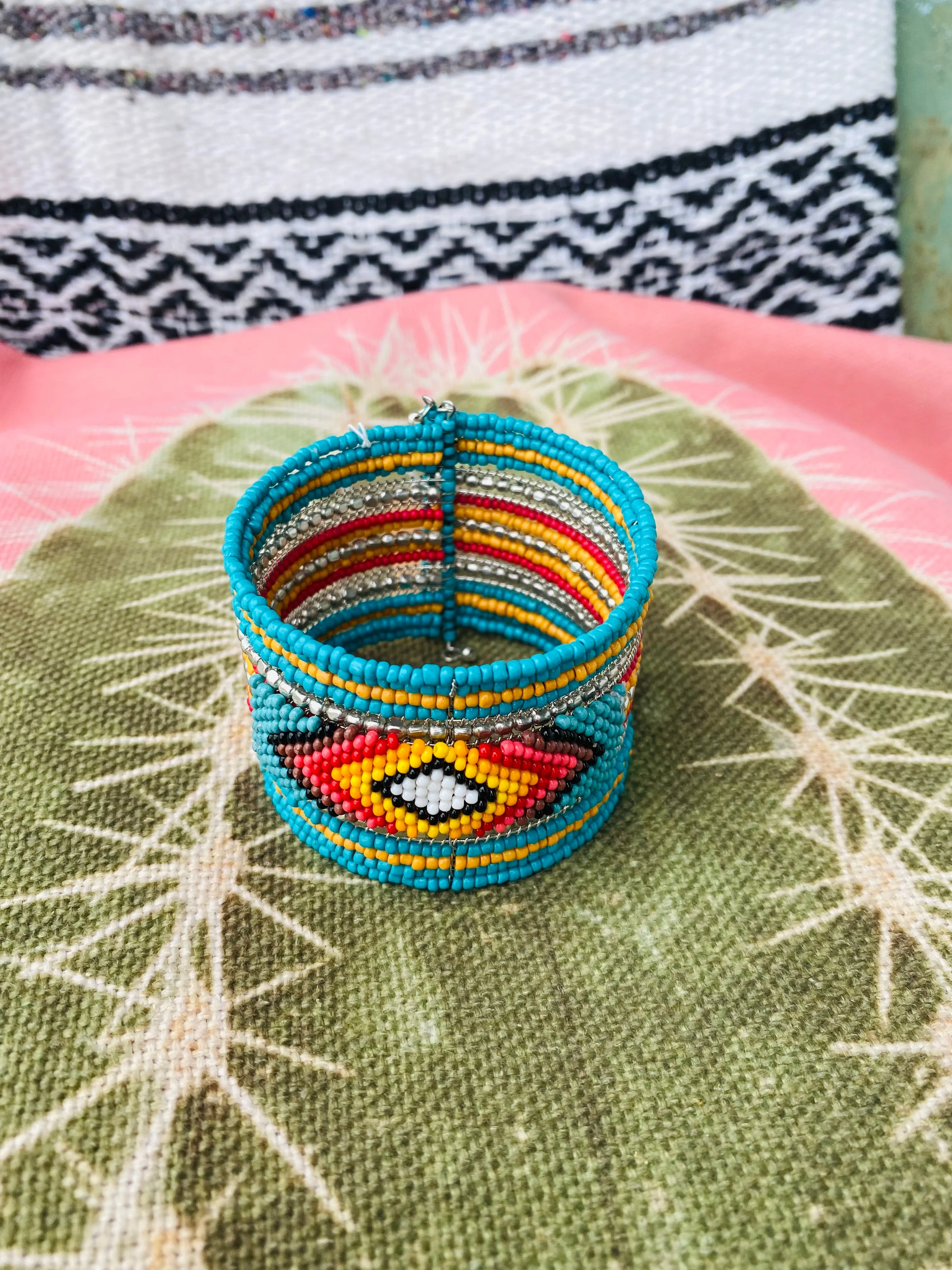 Turquoise Native Earring and Bracelet