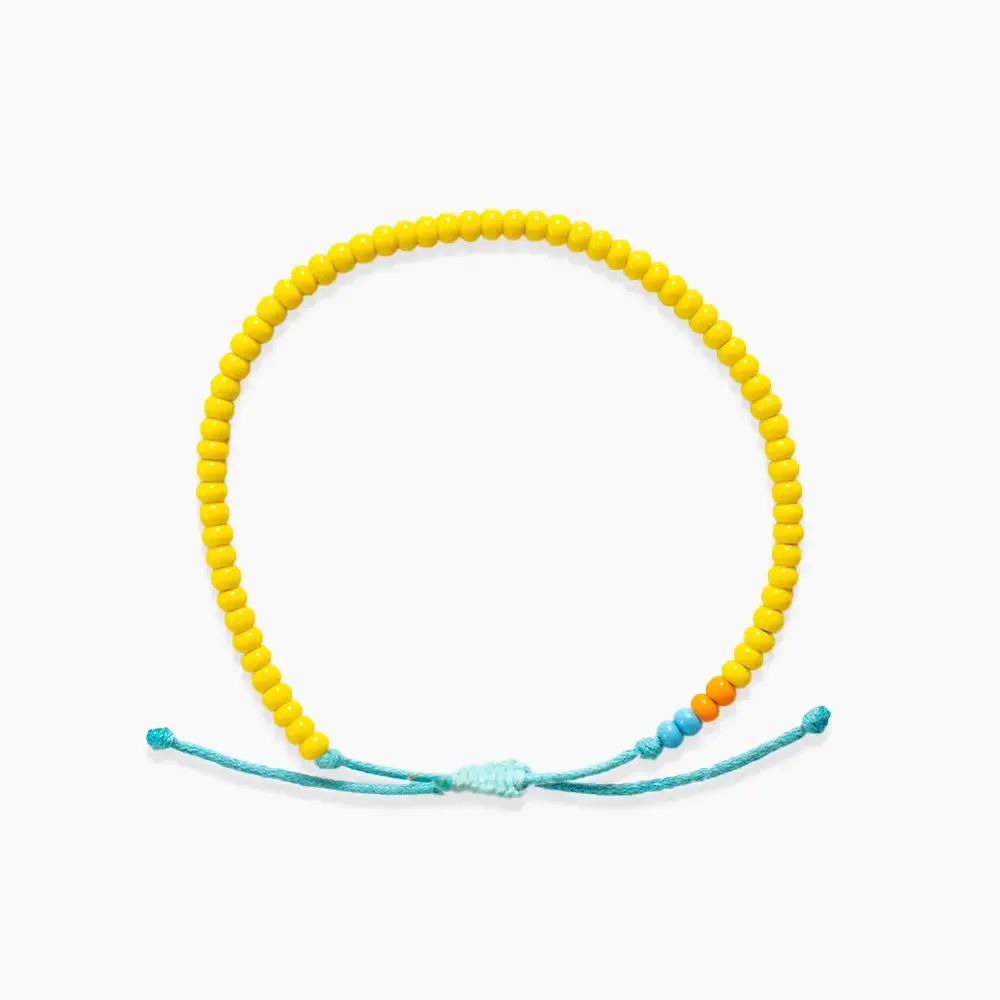 Ubuntu Life Single Strand Beaded Bracelet