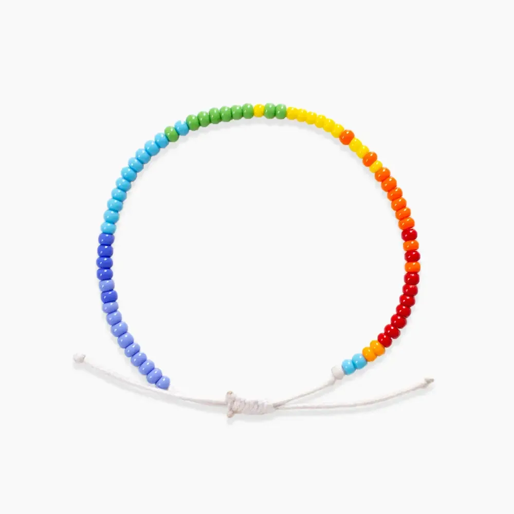 Ubuntu Life Single Strand Beaded Bracelet
