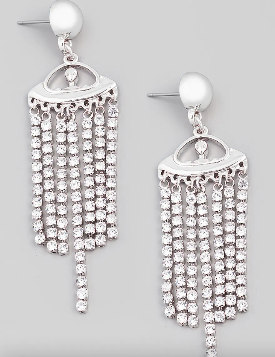 UFO Chandelier Earrings