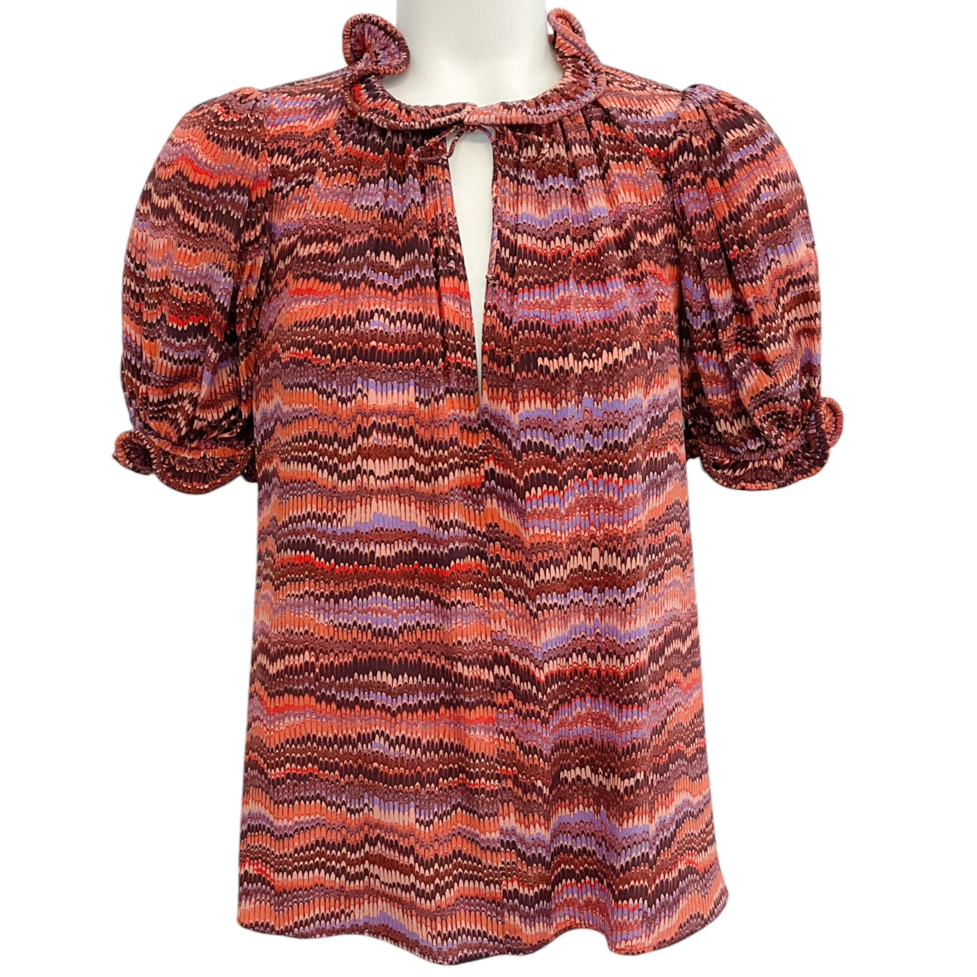 Ulla Johnson Purple Sapphire Corine Top