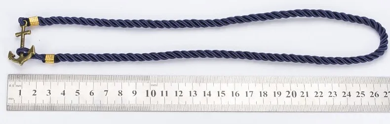 Unisex DIY Rope Hooks Charm Bracelets