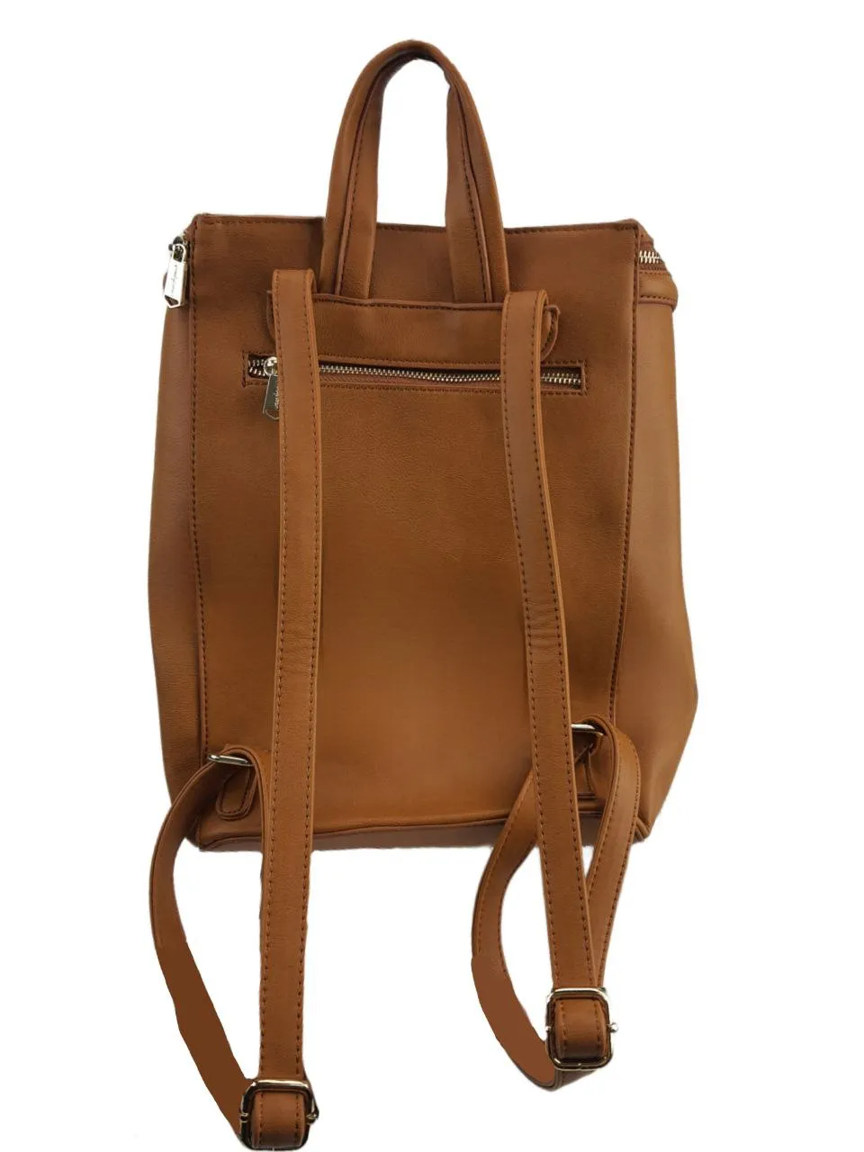 URBAN ORIGINALS Women's Brown Vegan Leather West Backpack #0002 One Size NWT