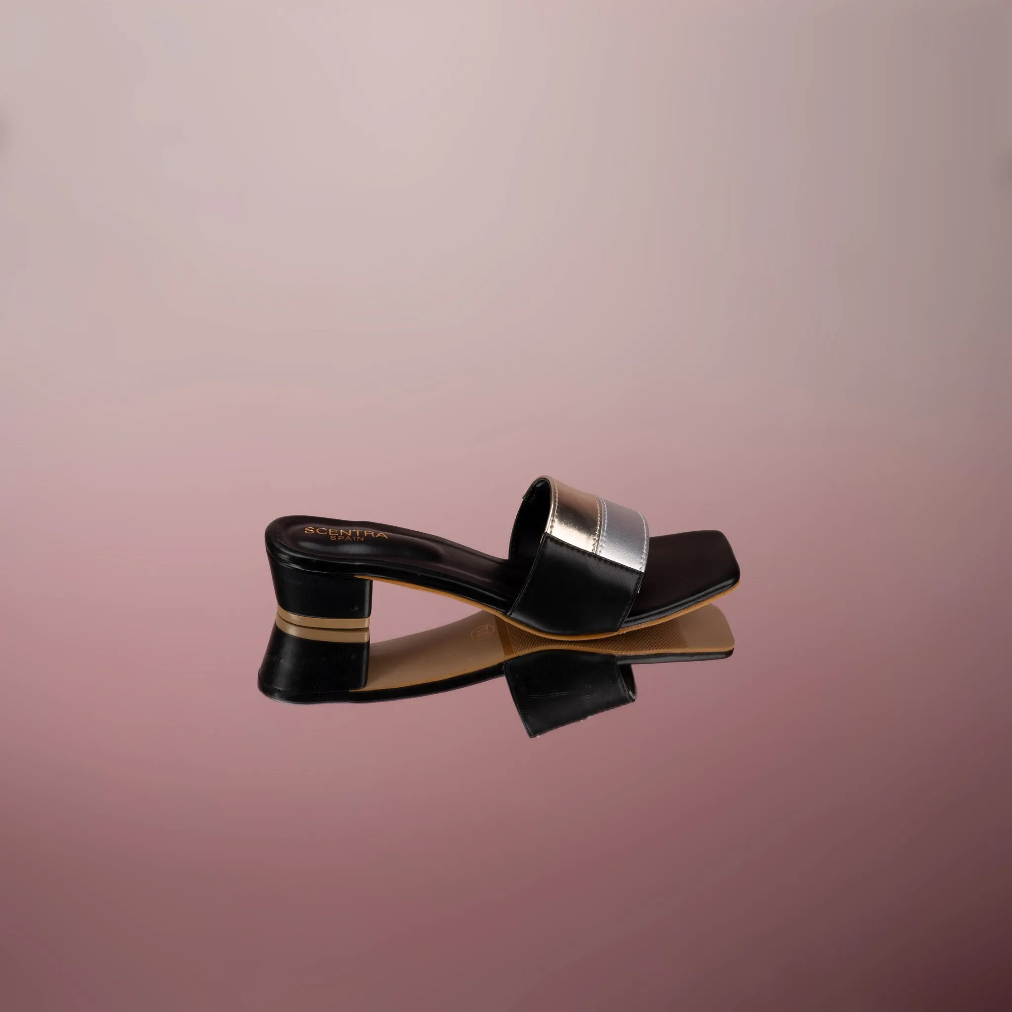 Valery Two Tone Mules