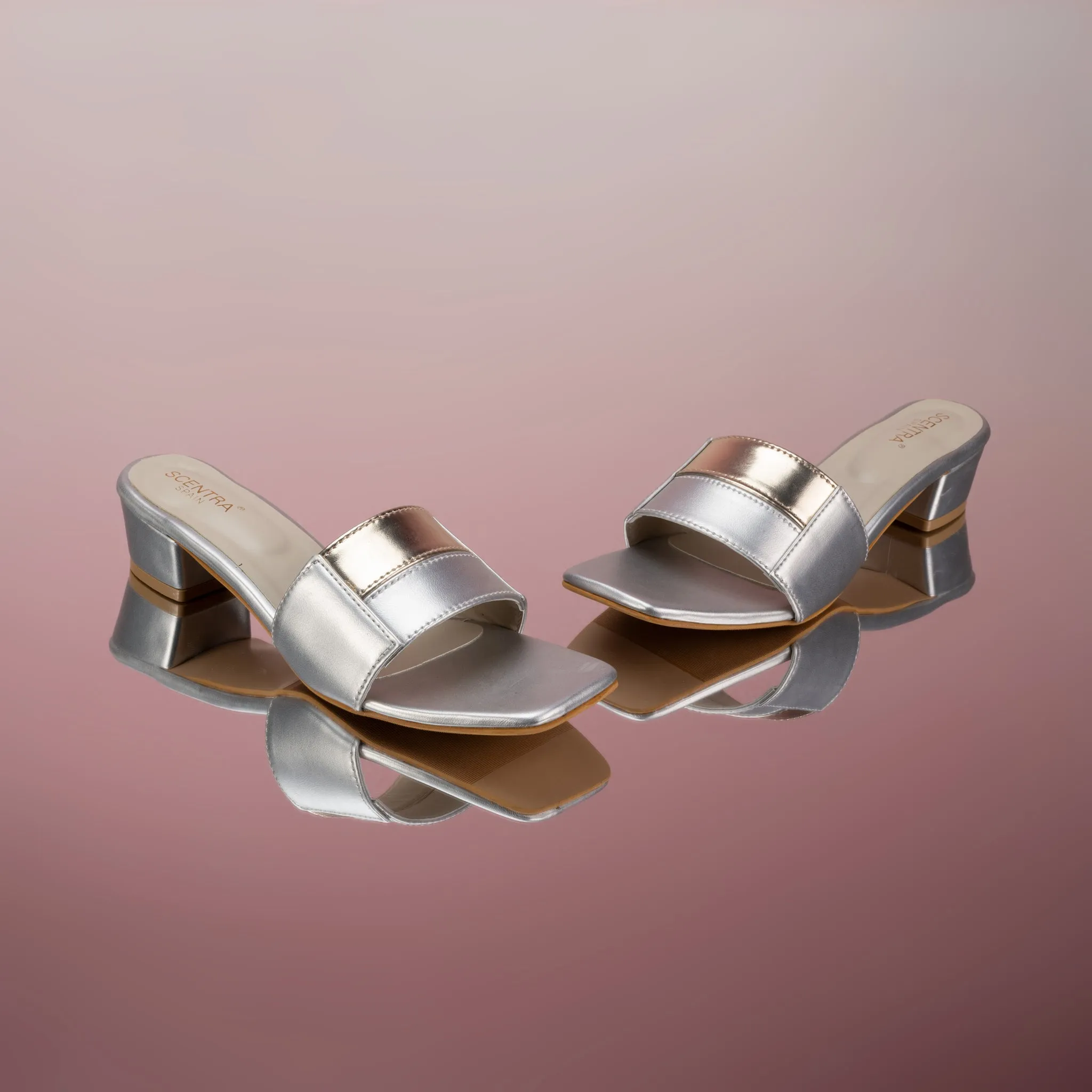 Valery Two Tone Mules