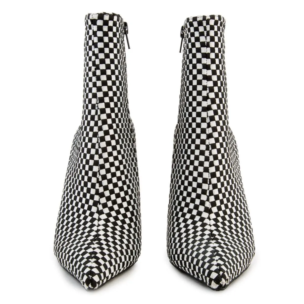 Vedette Ankle Boots Black/White