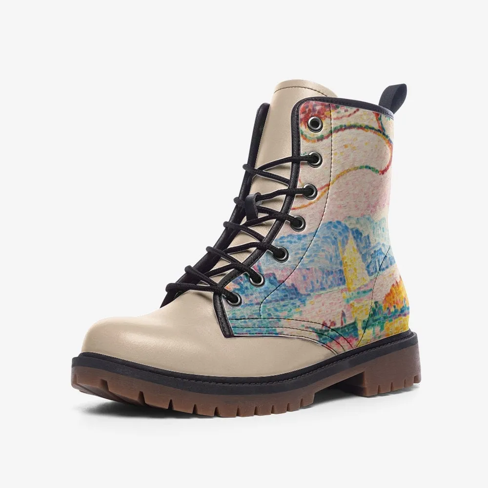 Vegan Leather Unisex Boots