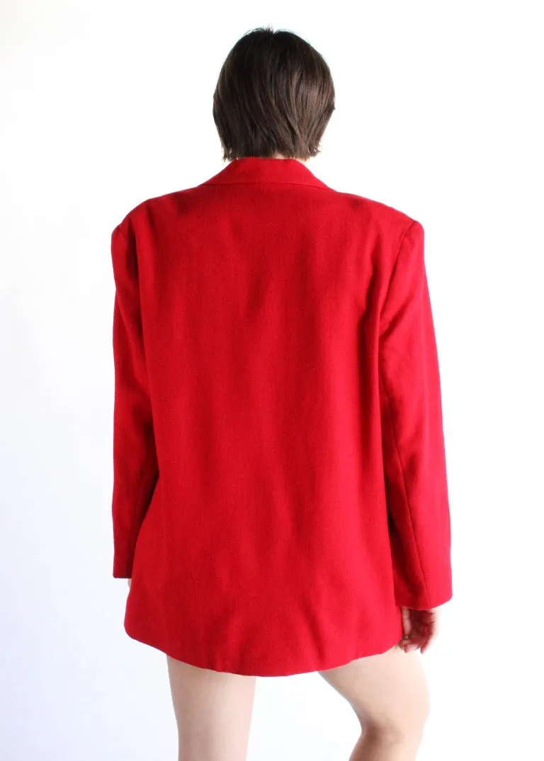 Vintage Wool Blazer S0212
