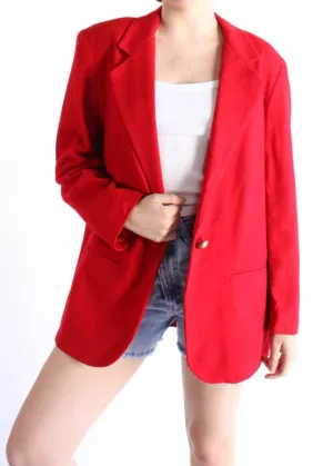 Vintage Wool Blazer S0212