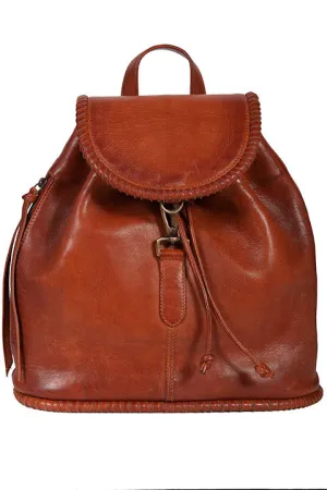 Western Leather Backpack