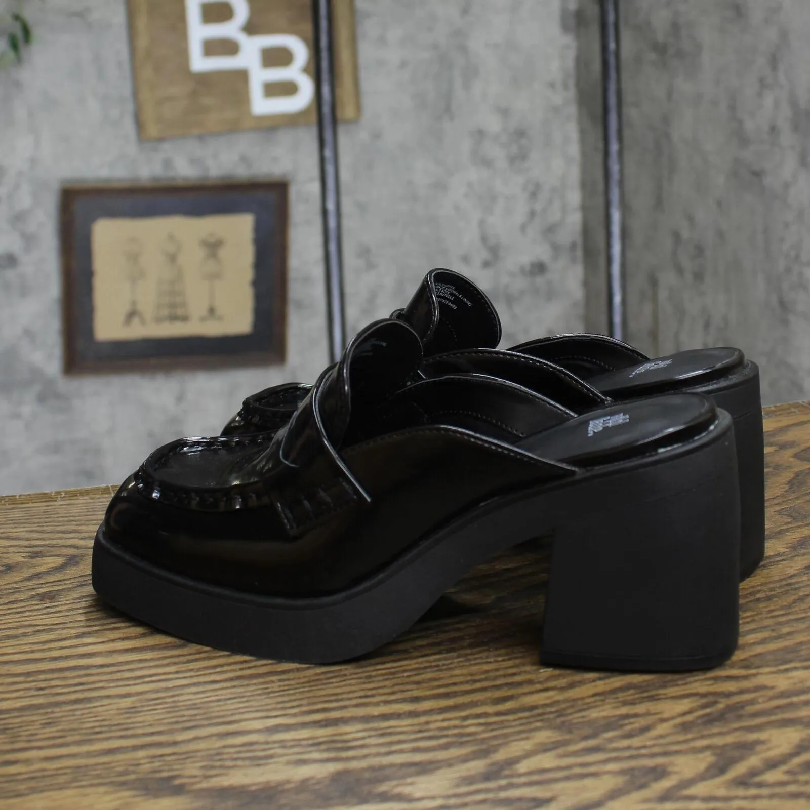 Wild Fable Womens Eileen Mule Heels 87931767 Black 7M