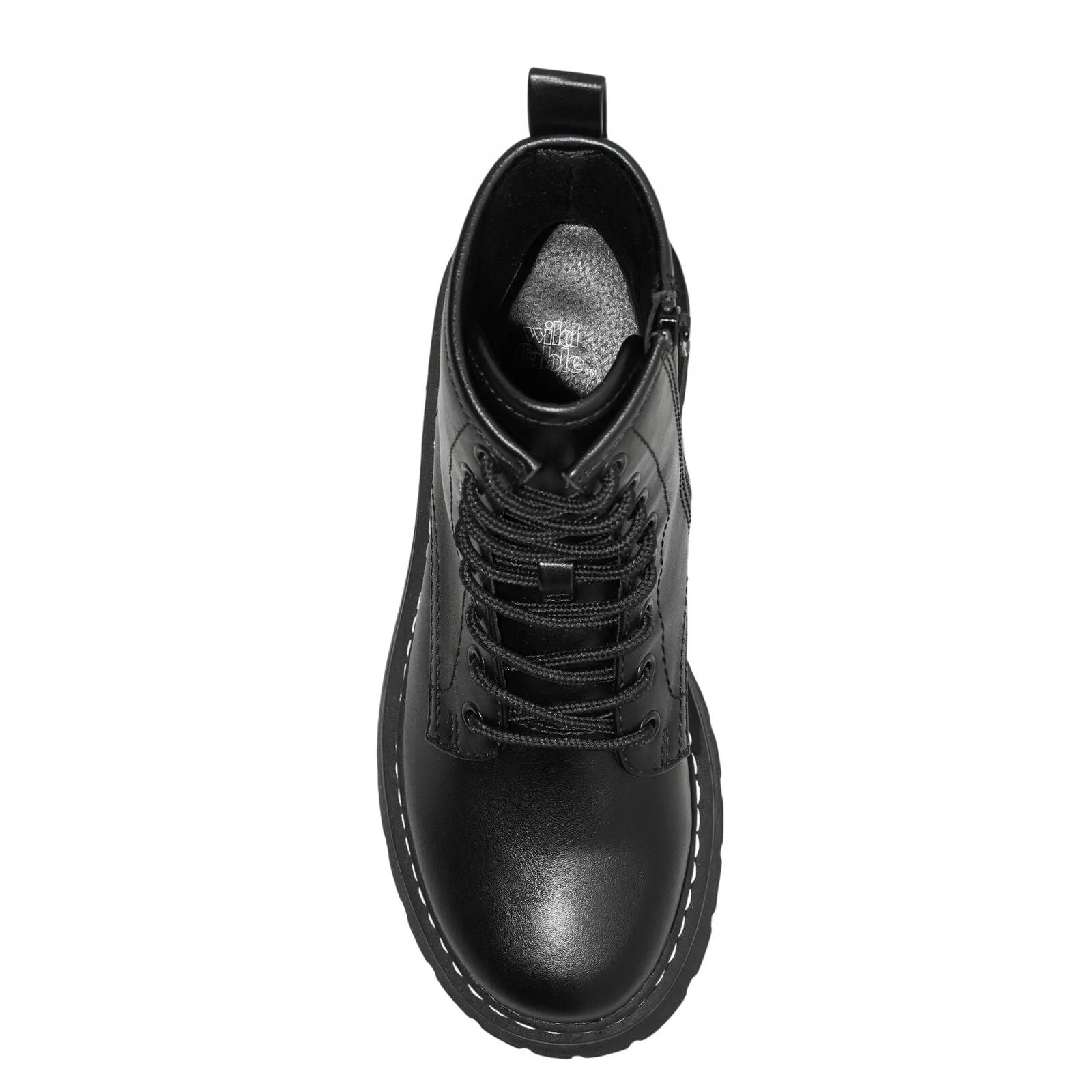 Wild Fable Womens Zea Combat Boots 87930208 Black 6.5M