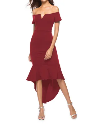 Women New Sexy Irregular Dress