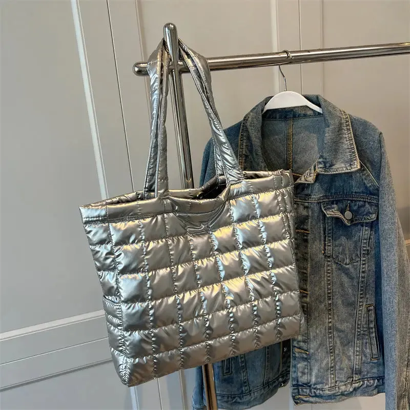 Women Shoulder Bags Fashion Plaid Handbag