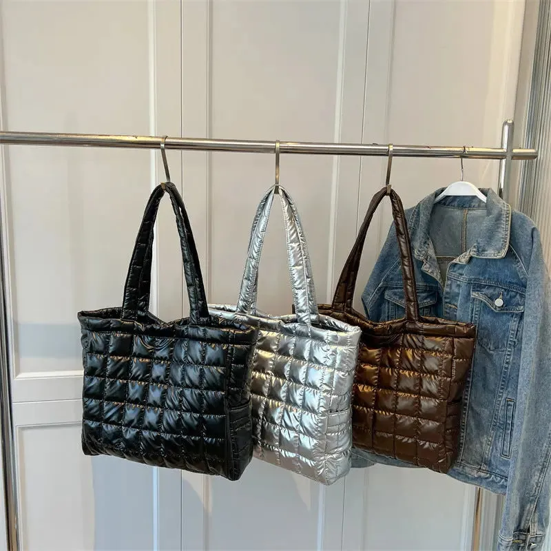 Women Shoulder Bags Fashion Plaid Handbag