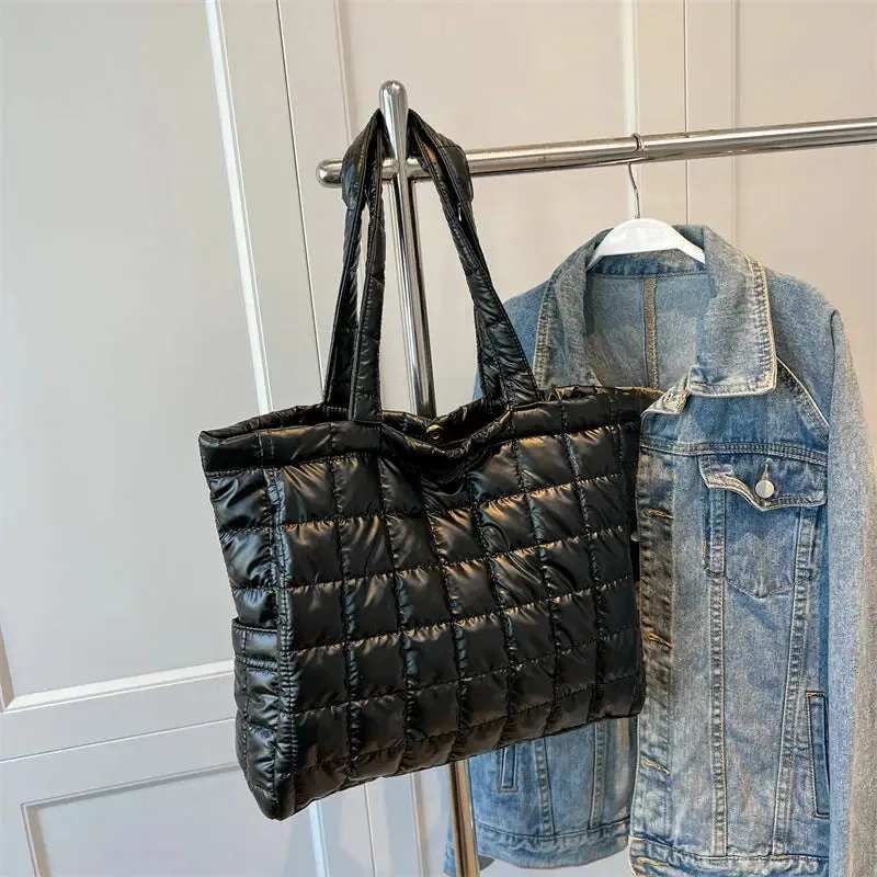 Women Shoulder Bags Fashion Plaid Handbag