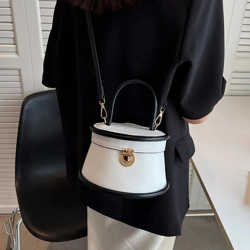 Women White Bucket Totes / Crossbody