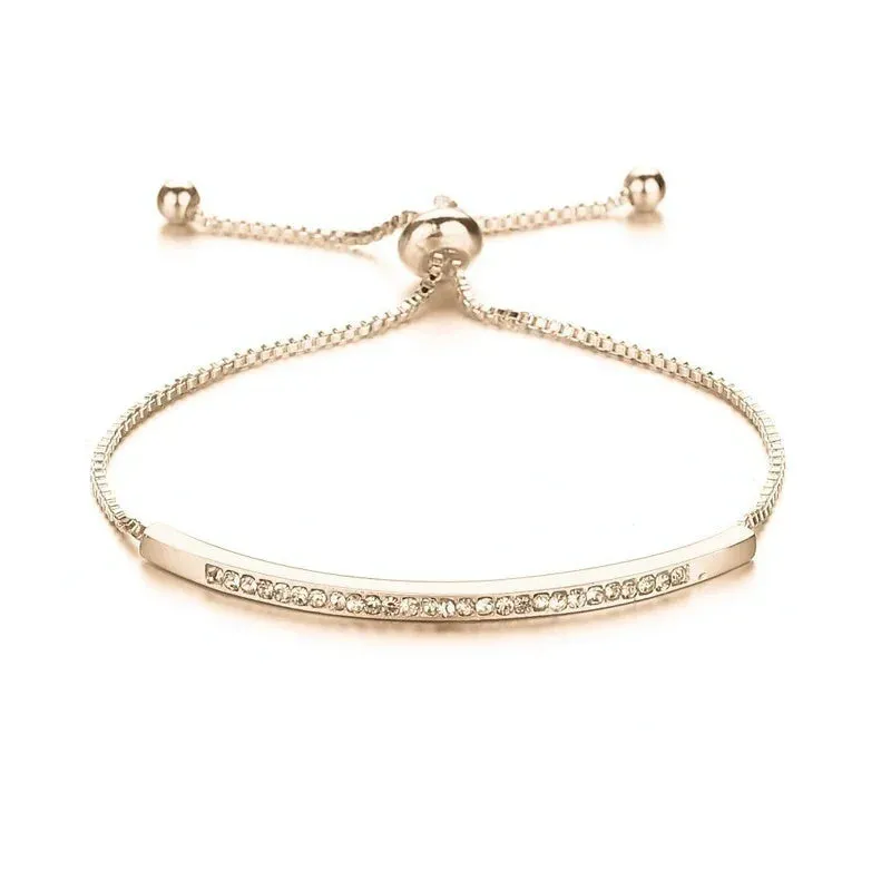 Women's Adjustable 925 Sterling Silver Bracelet