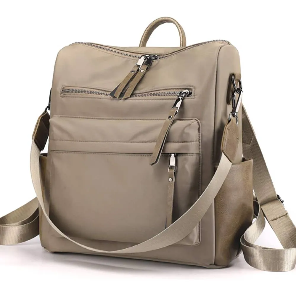 Women's Fashion Backpack Purses Multipurpose Design Handbags and Shoulder Bag PU Leather Travel bag | Multiple Colors