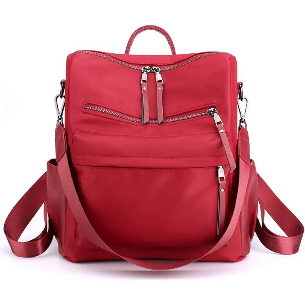 Women's Fashion Backpack Purses Multipurpose Design Handbags and Shoulder Bag PU Leather Travel bag | Multiple Colors