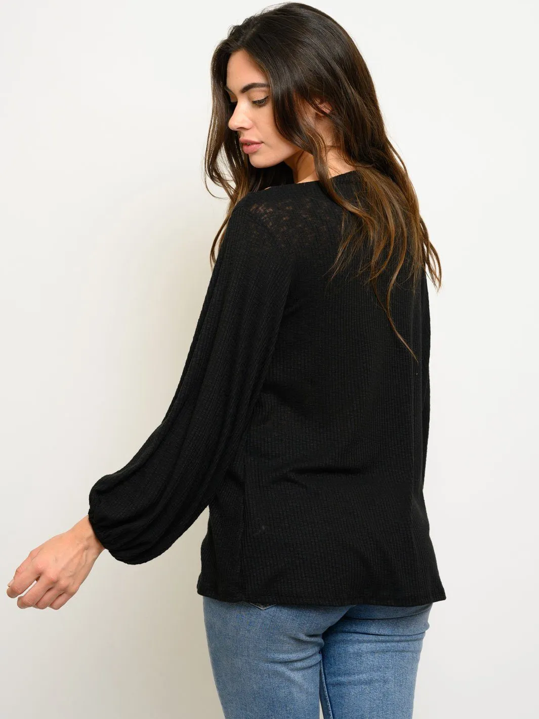WOMEN'S LONG SLEEVE TUNIC TOP