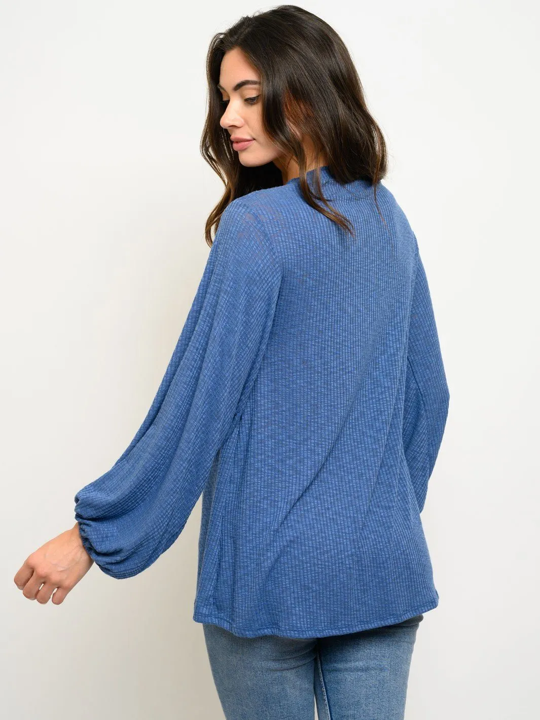 WOMEN'S LONG SLEEVE TUNIC TOP