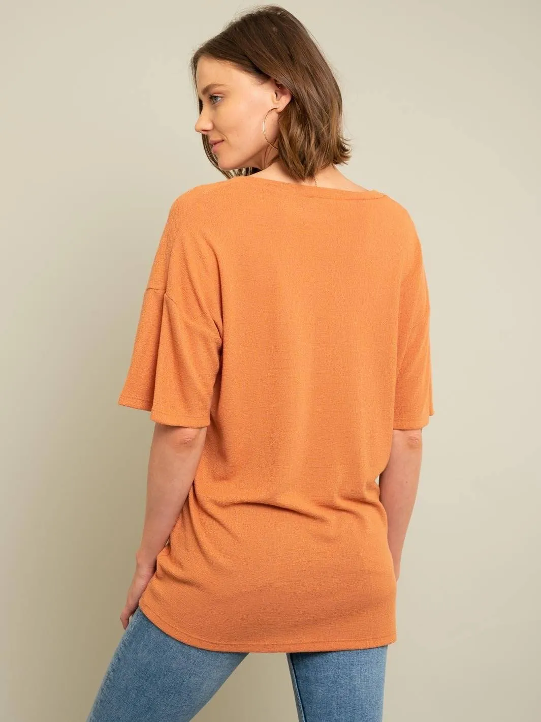WOMEN'S ONE POCKET TUNIC TOP