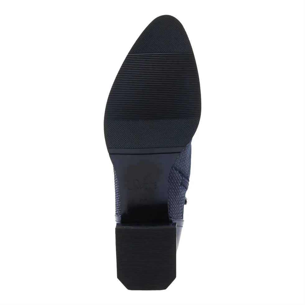 Women's Spring Step | Shelbi Ankle Bootie by Azura | Black Patent