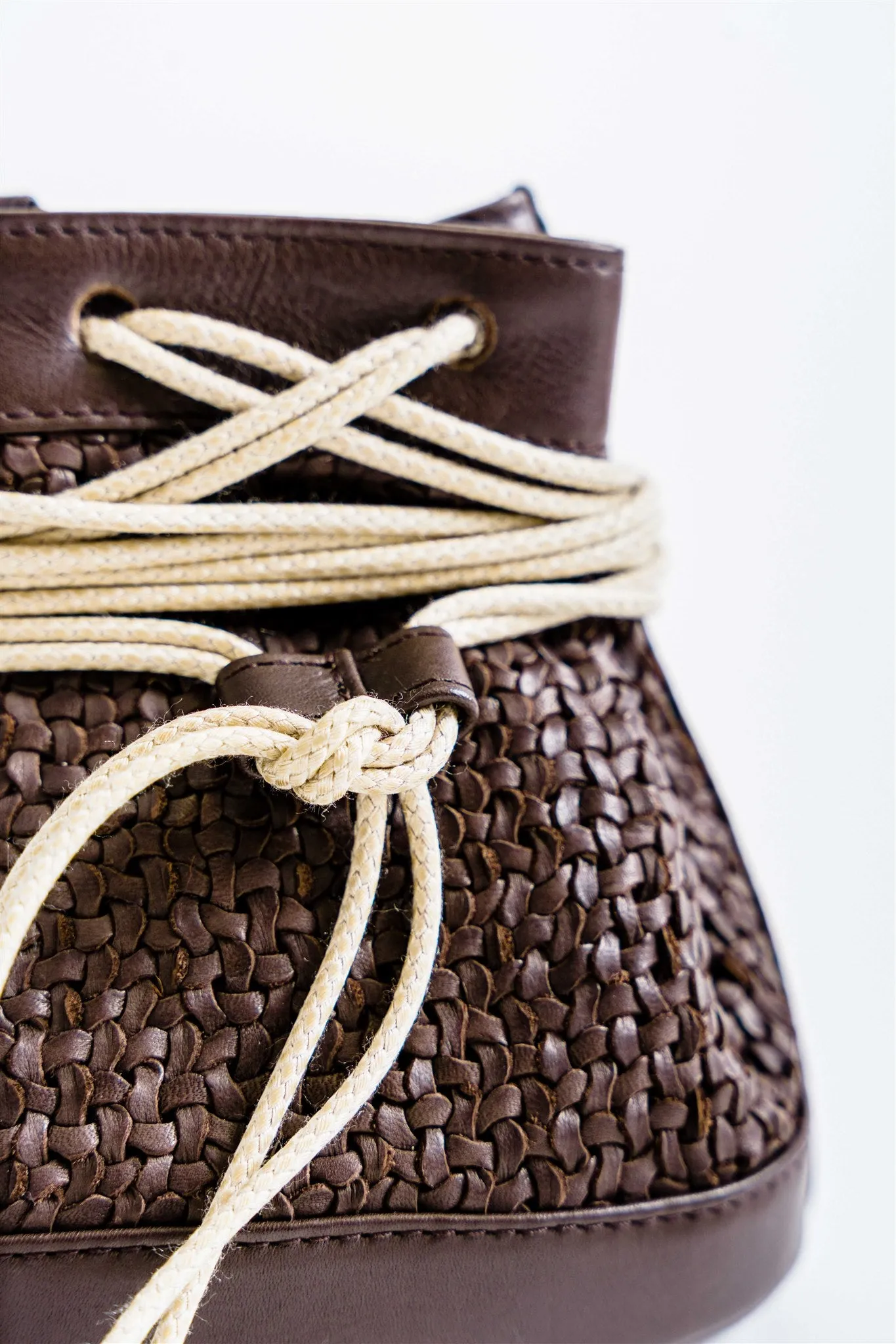 Woven Bucket Bag