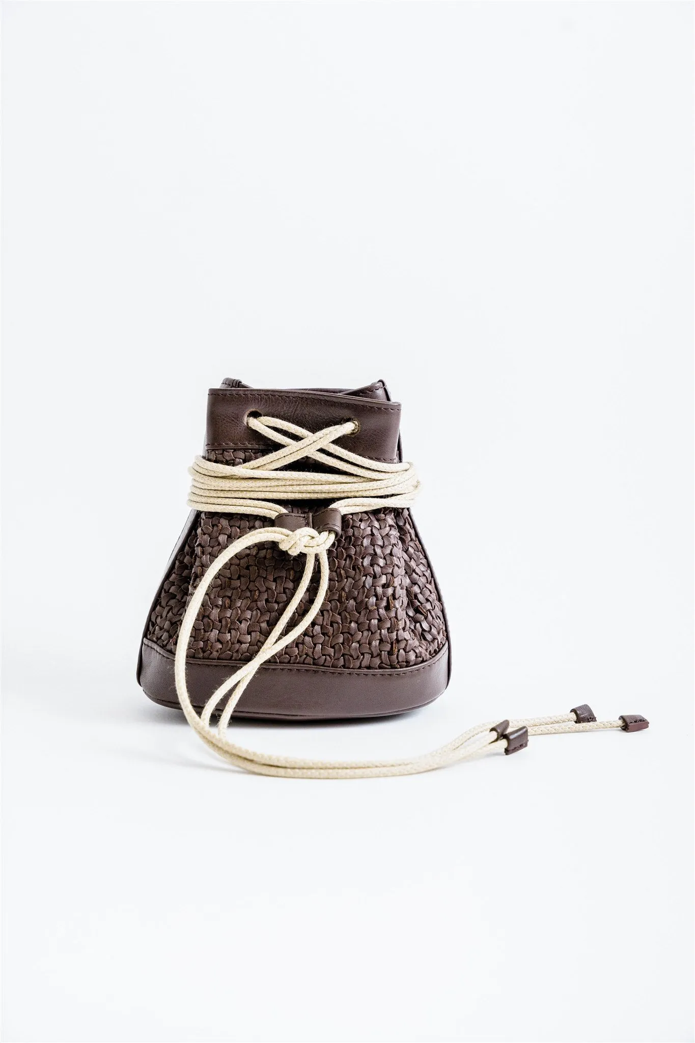 Woven Bucket Bag