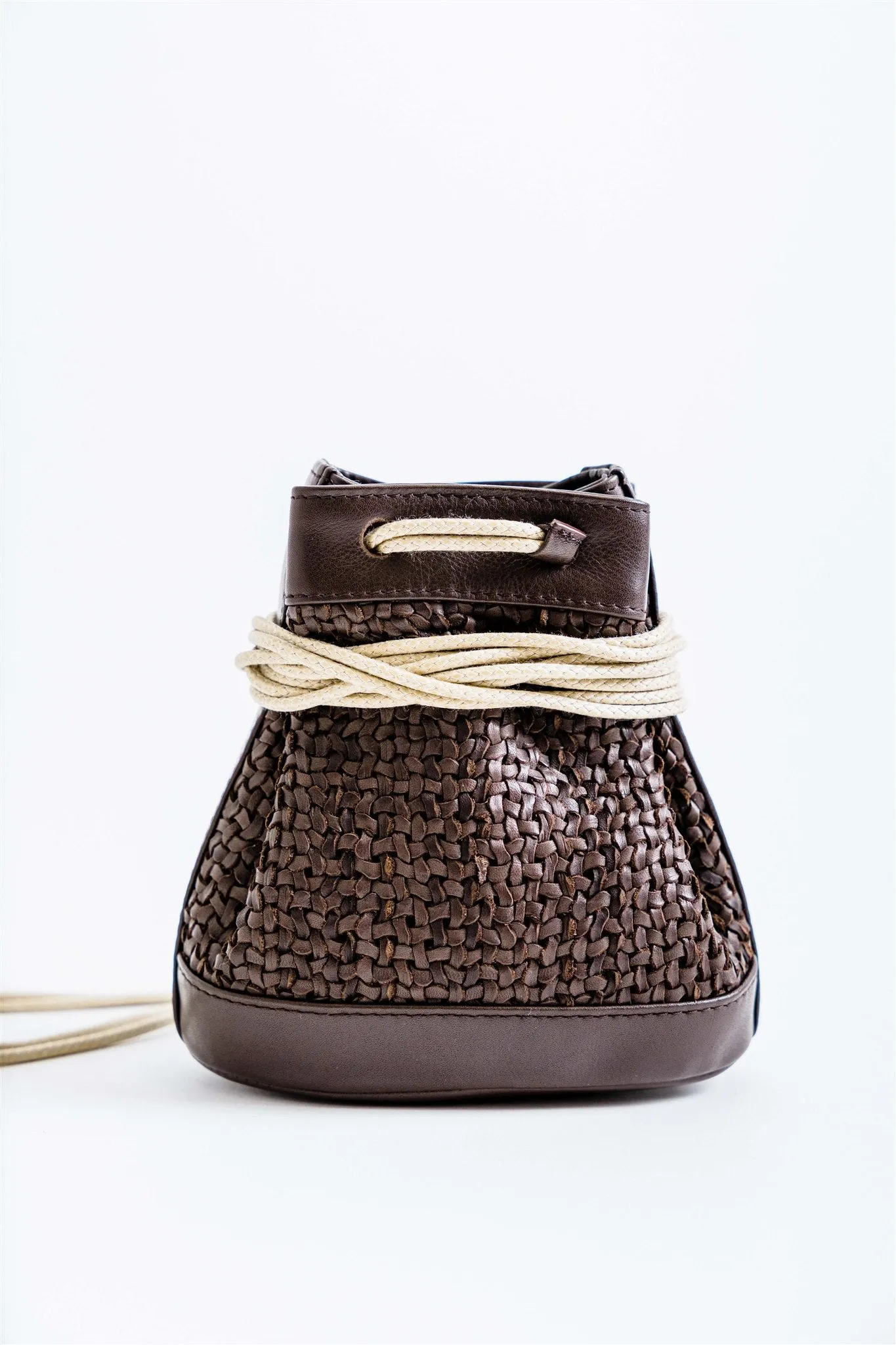 Woven Bucket Bag