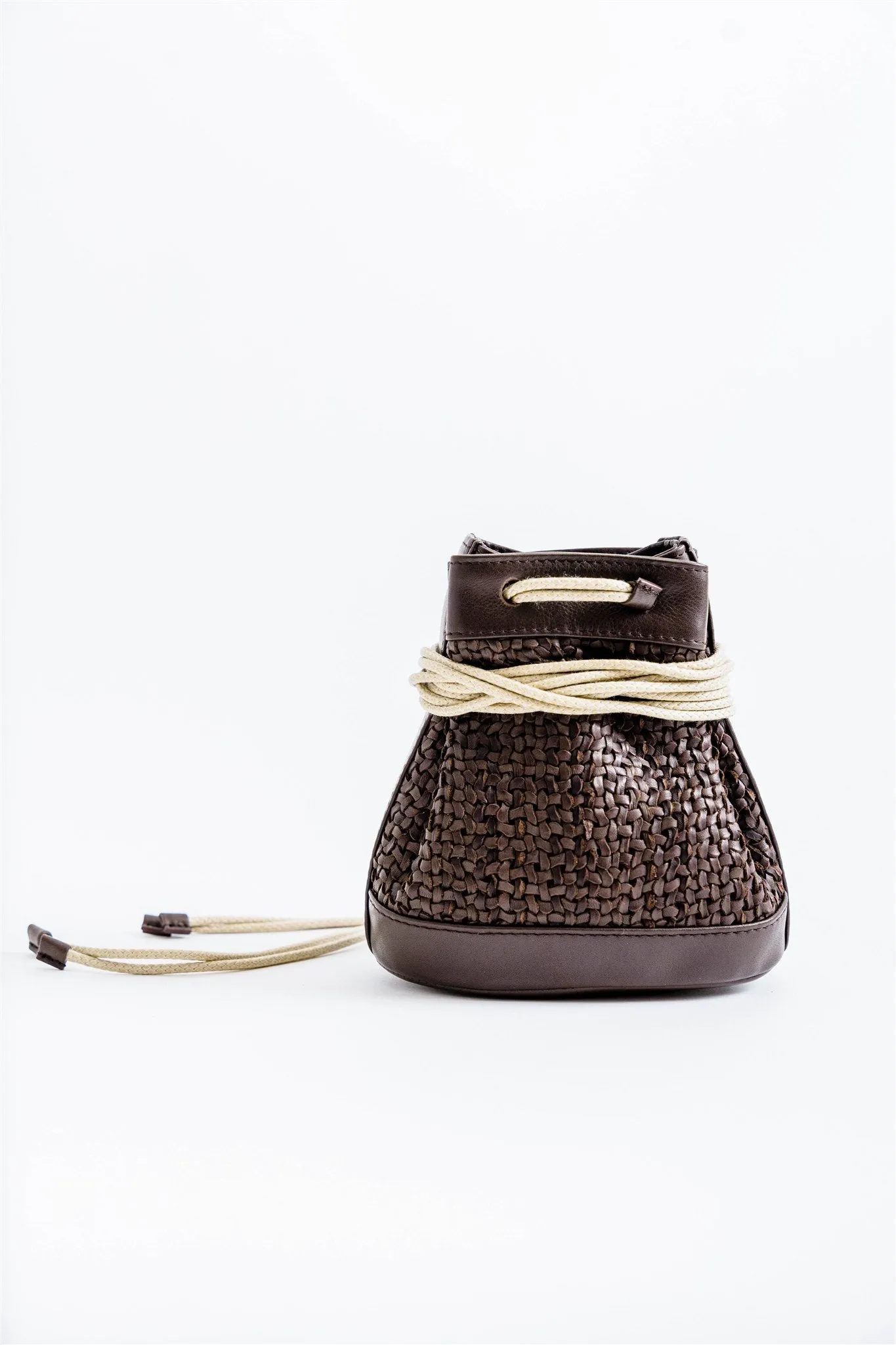 Woven Bucket Bag