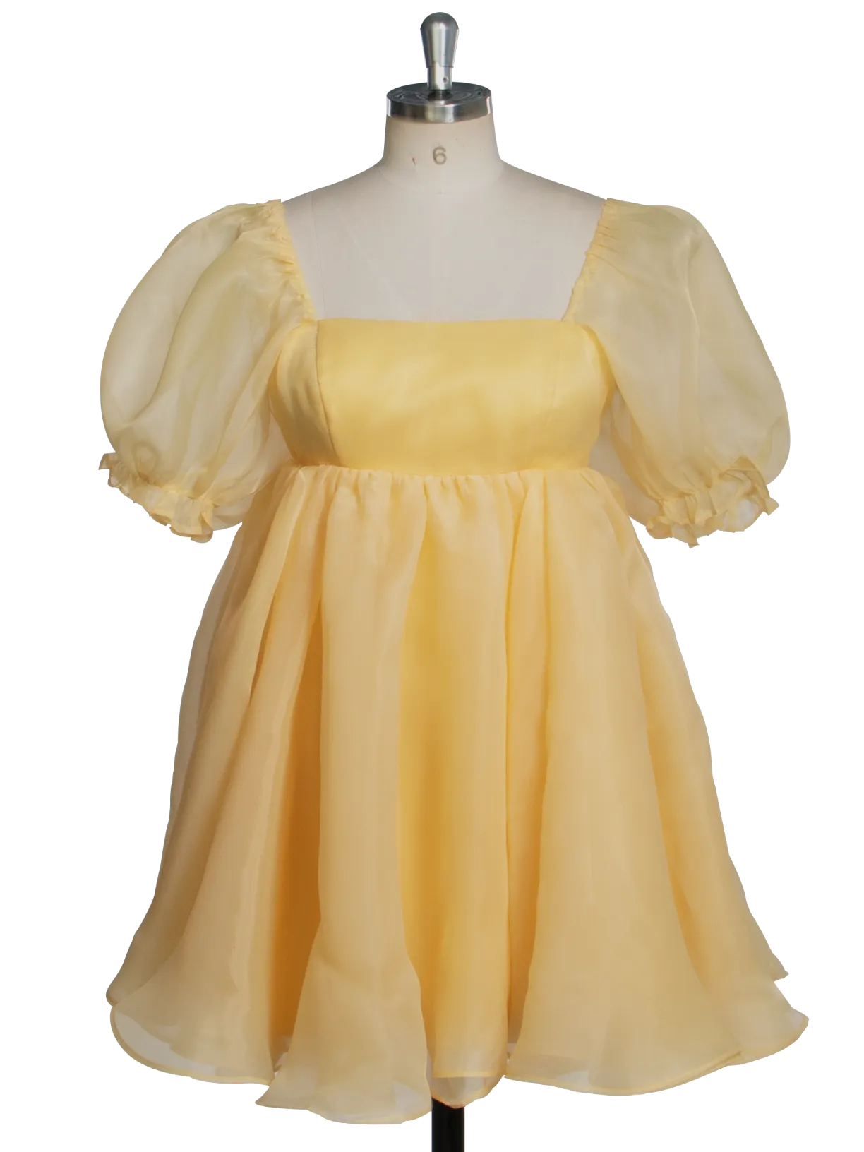 Yellow Short Mini Party Dress Elegant Homecoming Cocktail-dresses YW243161