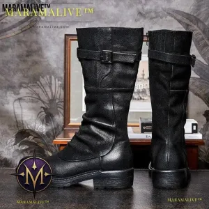 Zip Into Wild Style with Leather Zipper Biker Boots