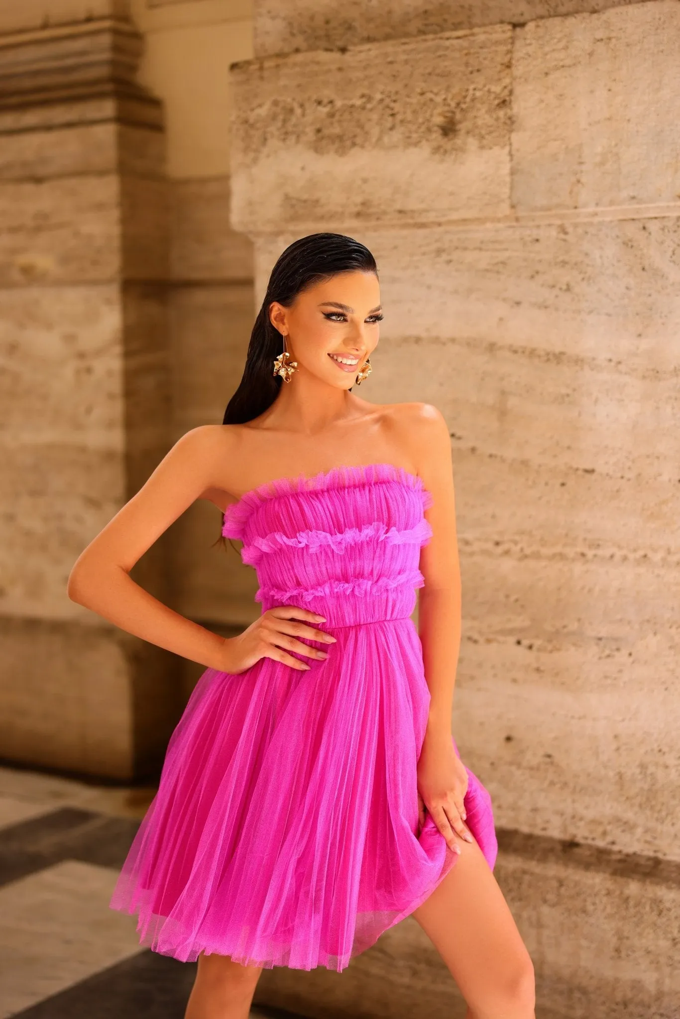 Zoe Dress by Nicoletta NC1095