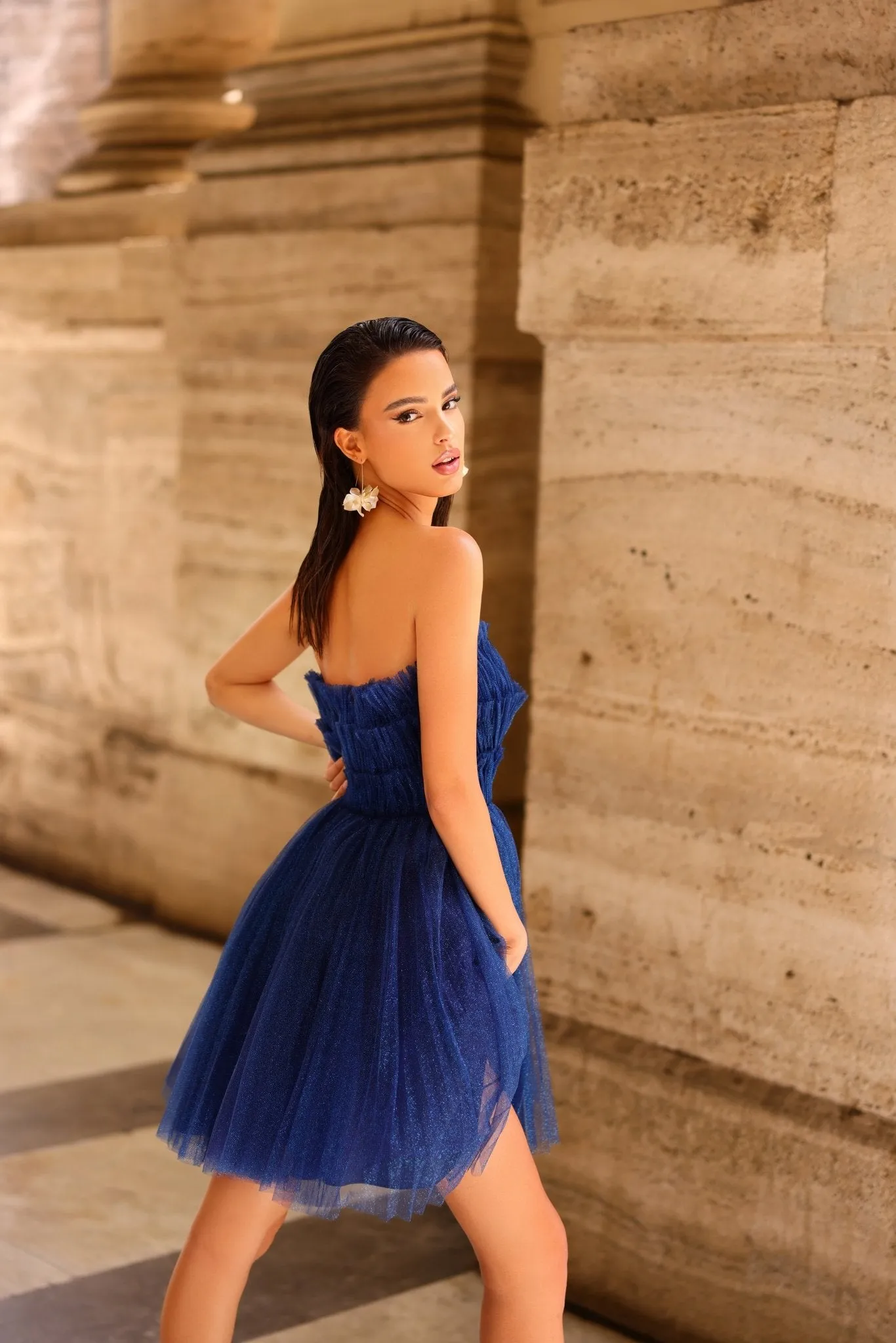 Zoe Dress by Nicoletta NC1095
